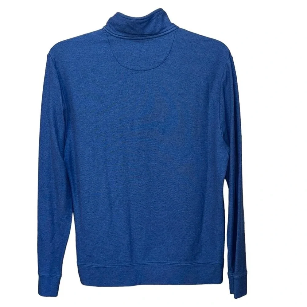 Vineyard Vines‎ Saltwater Quarter Zip Pullover Cotton Sweater 1K1154 Size Medium